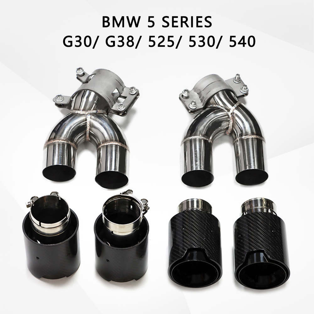 Suitable for BMW 5 Series G30/G38/525/530/540 M Performance Carbon Fiber Exhaust Tailpipe