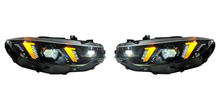 Load image into Gallery viewer, LED Headlights for BMW 4 Series F32 F82 F36 (2013-2020) – Snake Eyes Style, Projector Lens with Yellow DRL