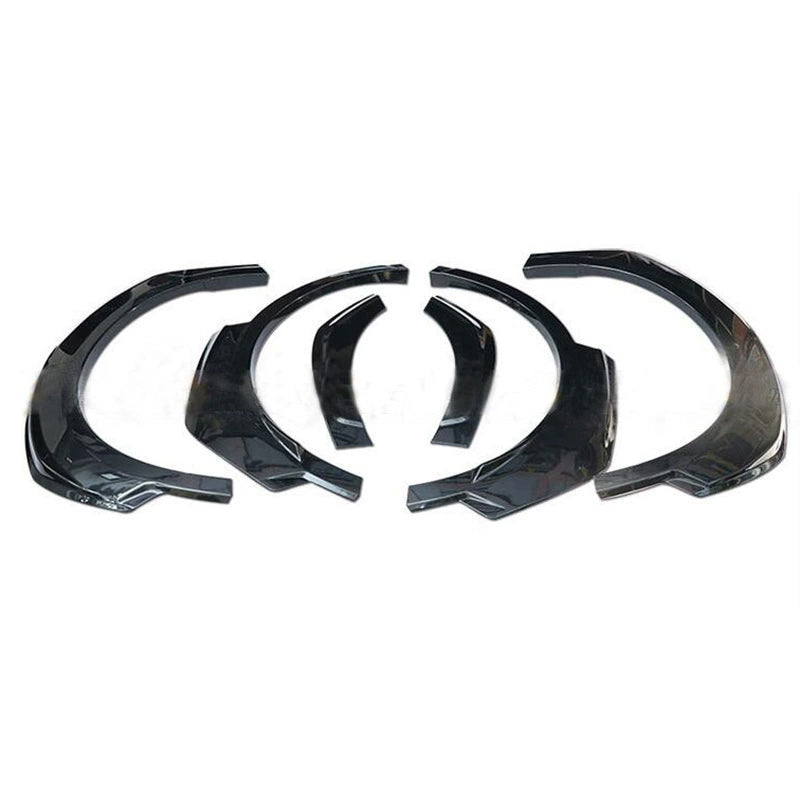 Front & Rear Fender Flares Kit for 2017–2023 Toyota C-HR – 6-Piece Glossy Black