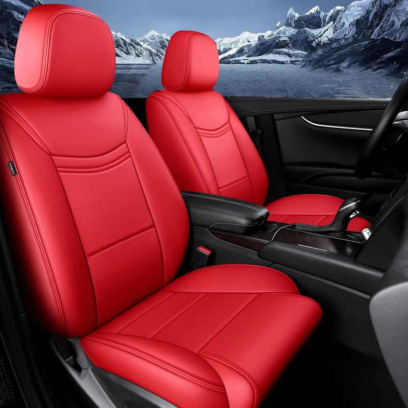 Custom All-Inclusive Leather Car Seat Covers Full Set for Cadillac XT4/ XT5 (2017-2025)