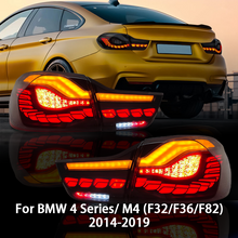 Load image into Gallery viewer, Suitable for BMW 4 Series/M4 (2014-2019, F32/F36/F82) LED Dragon Scale Tail Light Assembly