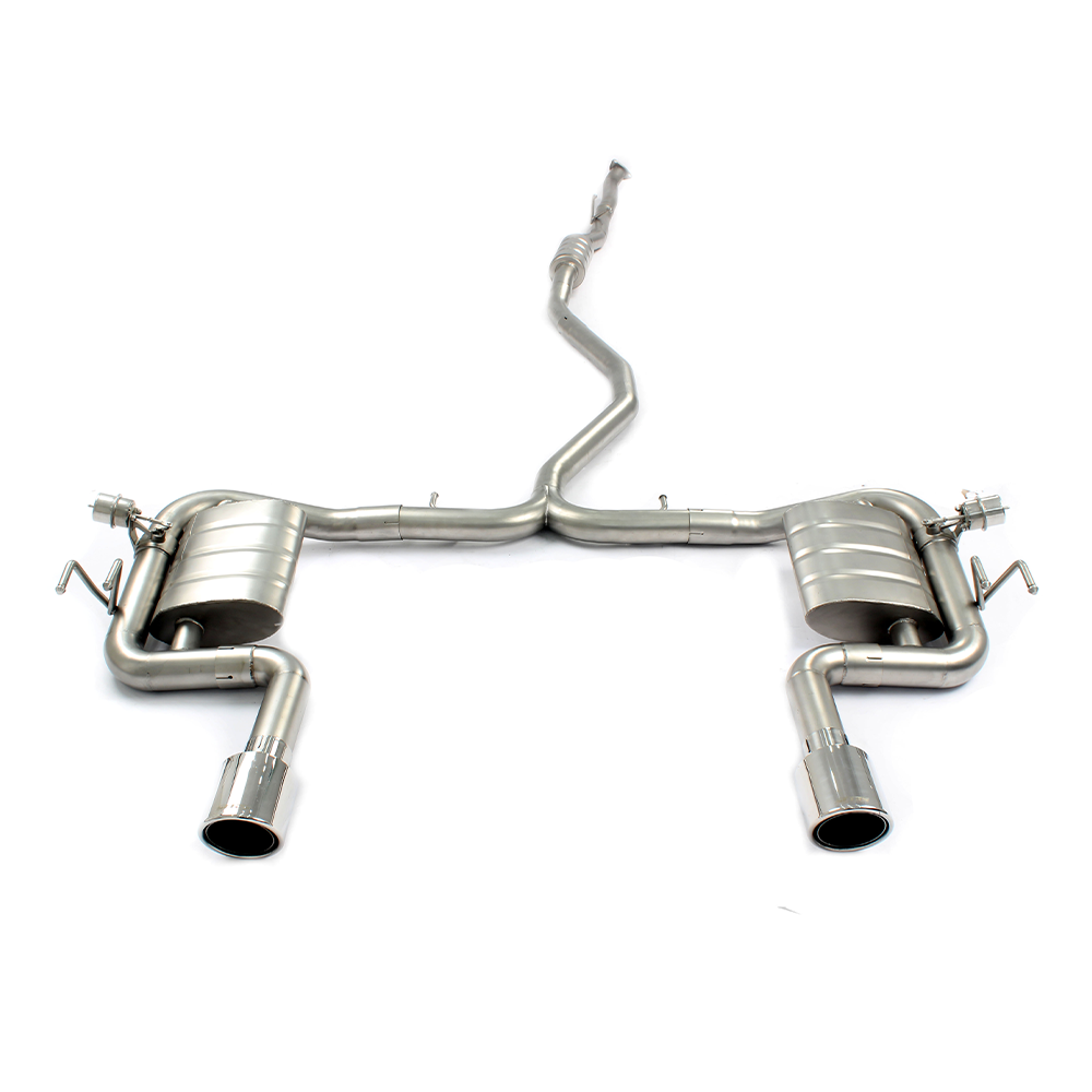 For 2016–2019 Honda Civic 1.5T – Dual Exit Valve-Controlled Catback Exhaust System | Stainless Steel / Titanium Option