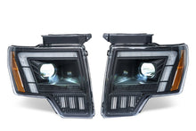 Load image into Gallery viewer, For Ford Raptor F-150 LED Projector Headlights 2009–2014 Sequential Turn Signal Plug and Play Front Lamp Assembly