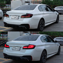 Load image into Gallery viewer, BMW 5 Series F10  Tail Lights with Sequential Turn Signals (2011-2017)