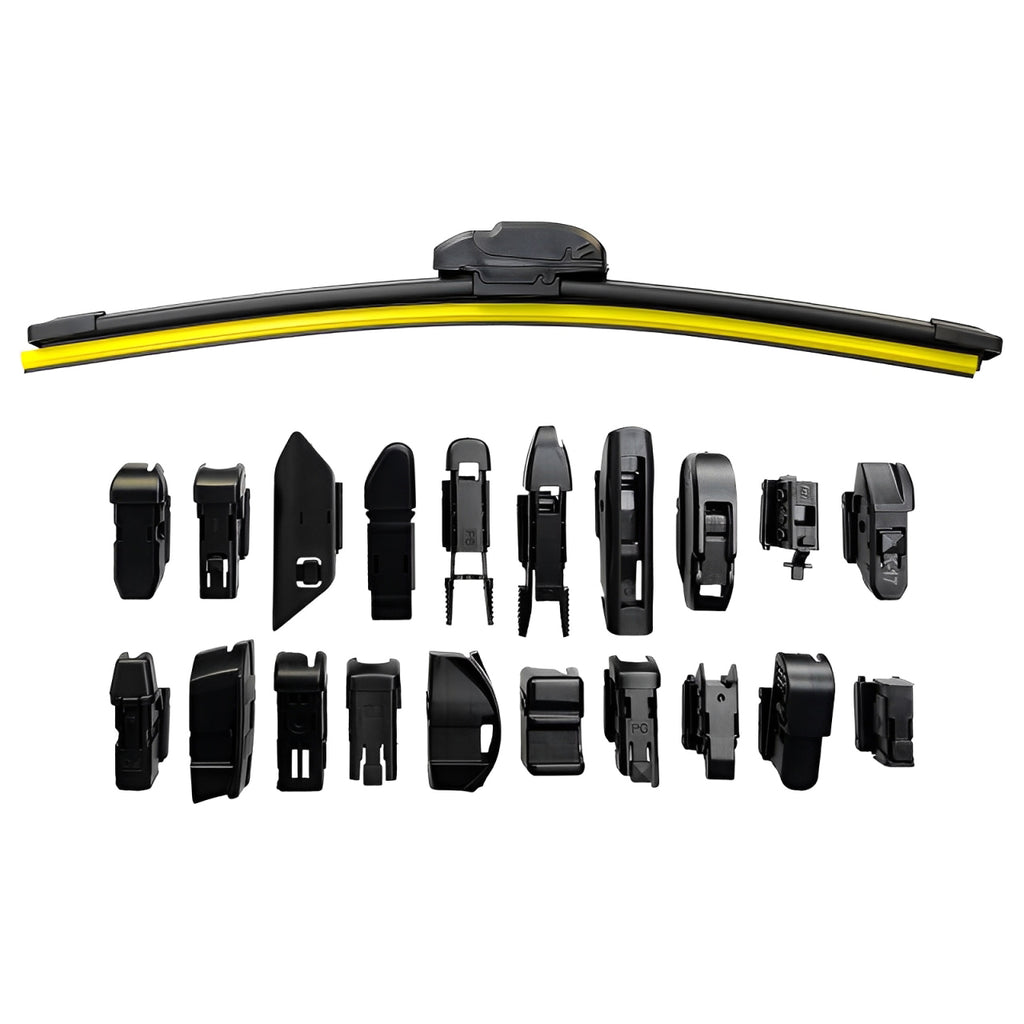 Boneless Silent Wiper Blade – All-Season, Fits 99% of Cars (1 Pack, 14"-28")