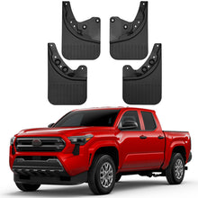 Load image into Gallery viewer, Amancarport® Custom Fit Mud Flaps for Toyota Tacoma 2005–2025 No-Drill Heavy-Duty Splash Guards (4-PC Set)
