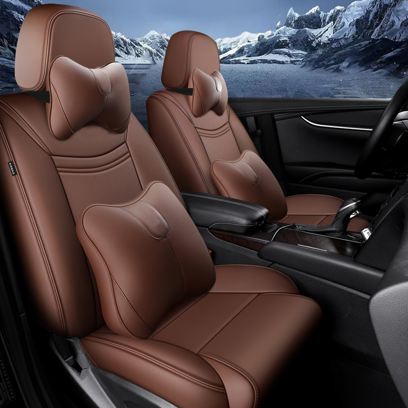 Custom All-Inclusive Leather Car Seat Covers Full Set for Cadillac XT4/ XT5 (2017-2025)