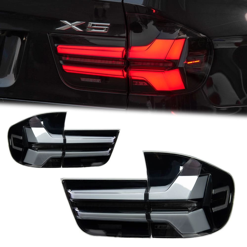 BMW X5 E70 Tail Lights with Sequential Turn Signals (2007-2013)