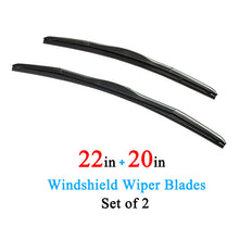 Load image into Gallery viewer, Windshield Wiper Blades (2-Pack) - Exact Fit for Toyota Camry, Corolla, RAV4, Highlander, Tacoma, Tundra, 4Runner