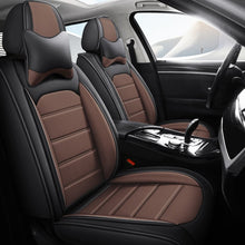 Load image into Gallery viewer, Universal Waterproof Leather Car Seat Covers Full Set, Front and Rear Seat Protection, Car Accessories.