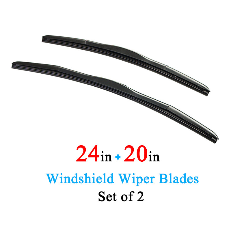 Windshield Wiper Blades (2-Pack) - Exact Fit for Toyota Camry, Corolla, RAV4, Highlander, Tacoma, Tundra, 4Runner