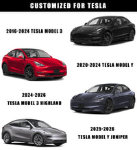 Load image into Gallery viewer, Tesla Model 3/Y/Highland/Juniper All-Weather Leather Floor Mats Interior Liners