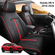 Load image into Gallery viewer, AmanCarport Custom Leather Car Seat Covers for Honda HR-V (2016-2026)