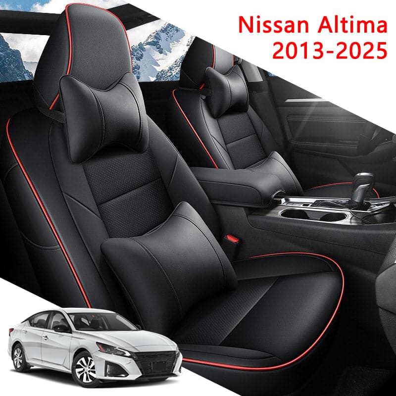 Custom Leather Car Seat Covers Full Set Special For Nissan Altima(2013-2025)