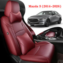 Load image into Gallery viewer, Leather Car Seat Cover Full Set Fit For Mazda 3 (2014-2026)