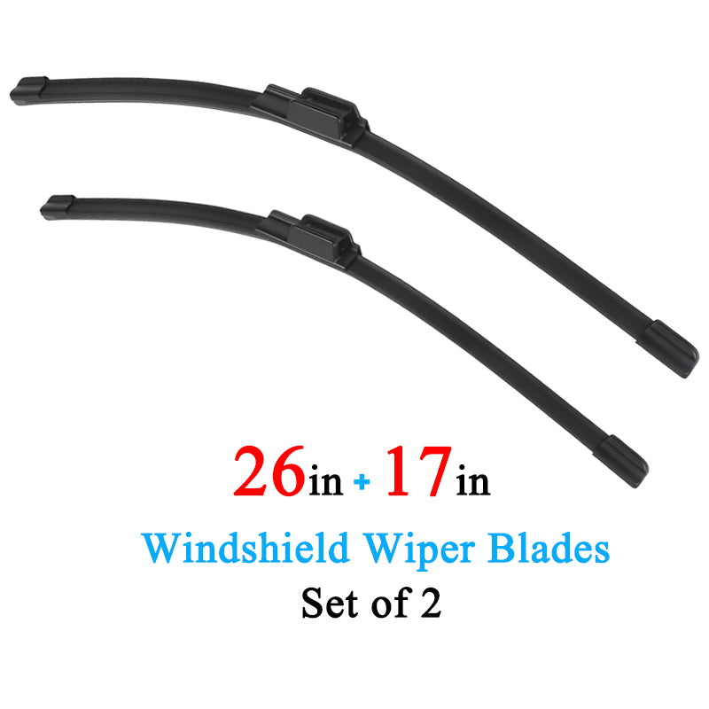 Boneless Silent Windshield Wiper Blades – OEM Quality for Nissan Rogue, Altima, Sentra (Set of 2)