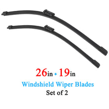 Load image into Gallery viewer, Boneless Silent Windshield Wiper Blades – OEM Quality for Tesla Model 3/Y/S/X (Set of 2)