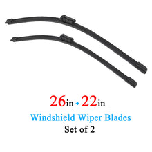 Load image into Gallery viewer, Boneless Silent Windshield Wiper Blades – OEM Quality for VW Tiguan (Set of 2)