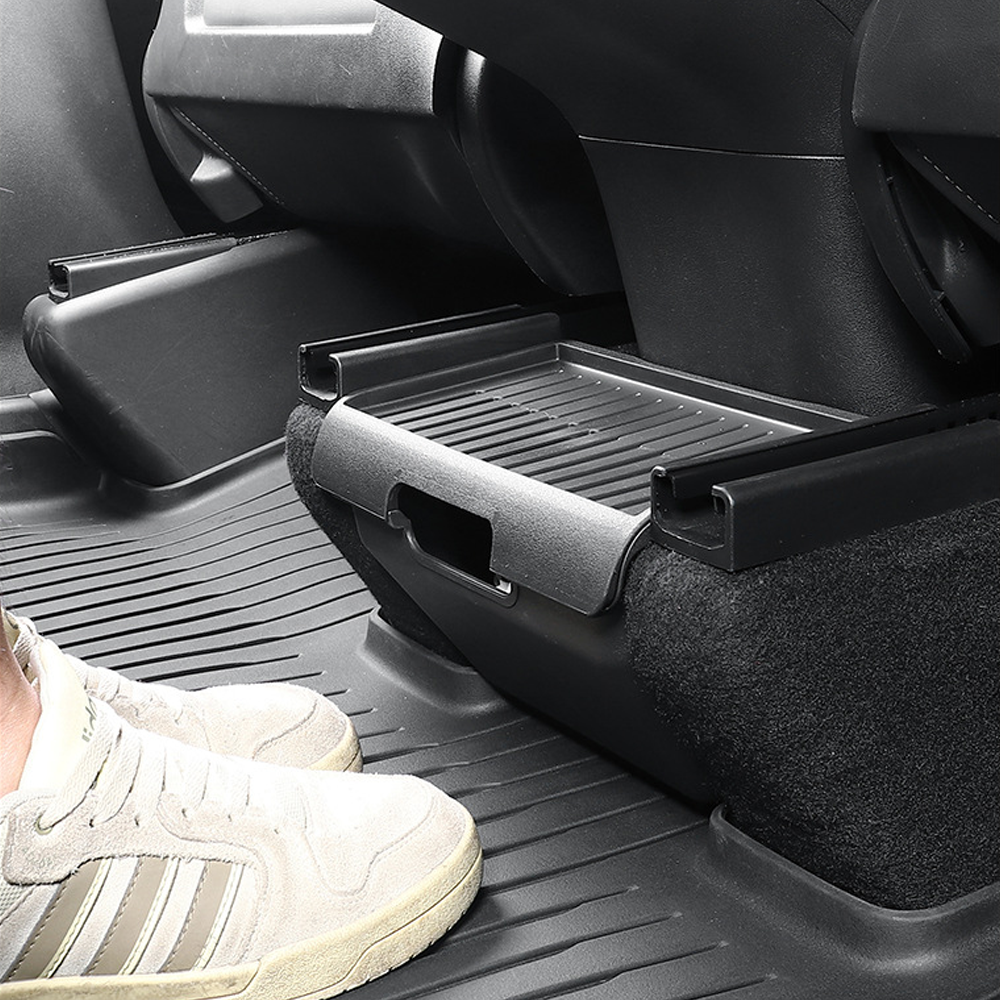 Tesla Model 3/Y Custom Storage Organizer 10-Piece Set - Highland/Juniper Floor Mats+Trunk Bucket+Phone Holder