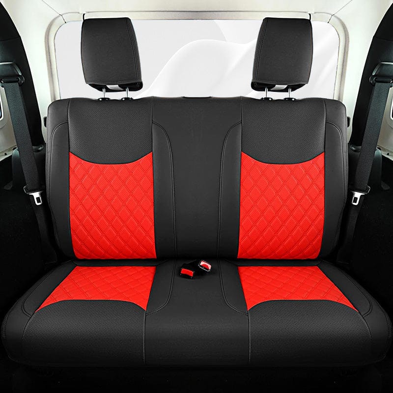 Custom Nappa Leather Car Seat Covers Full Set Special for Jeep Wrangler (2007-2026)