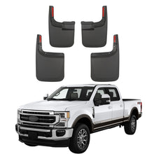 Load image into Gallery viewer, Mud Flaps for Ford F-250 / F-350 2017–2024 No-Drill Custom Fit All-Weather Front &amp; Rear Splash Guards (4PCS)