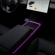 Load image into Gallery viewer, Applicable To Tesla 2017-2024 Model 3/Y Center Console Colorful Atmosphere Light LED Strip