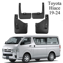 Load image into Gallery viewer, Mud Flaps for Toyota Hiace 2012–2026 No-Drill Custom Fit All-Weather Front &amp; Rear Splash Guards (4PCS)