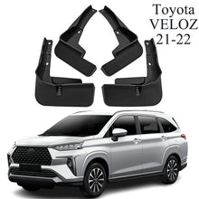 Load image into Gallery viewer, Amancarport® No-Drill Mud Flaps for Toyota Veloz 2021–2025 Custom Fit All-Weather Front &amp; Rear Splash Guards (4PCS)