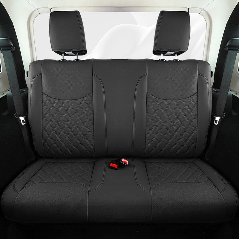 Custom Nappa Leather Car Seat Covers Full Set Special for Jeep Wrangler (2007-2026)
