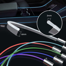 Load image into Gallery viewer, Applicable To Tesla 2017-2024 Model 3/Y Center Console Colorful Atmosphere Light LED Strip