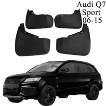 Load image into Gallery viewer, Mud Flaps for Audi Q7 2006–2019 No-Drill Custom Fit All-Weather Front &amp; Rear Splash Guards (4PCS)