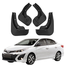 Load image into Gallery viewer, Mud Flaps for Toyota Vios 2008–2022 No-Drill Custom Fit All-Weather Front &amp; Rear Splash Guards (4PCS)