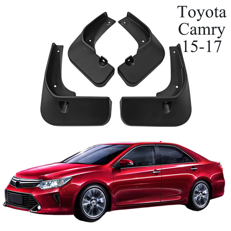 Mud Flaps for Toyota Camry 1997–2025 No-Drill Custom Fit All-Weather Front & Rear Splash Guards (4PCS)
