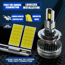 Load image into Gallery viewer, Shining Star LED Headlight Bulbs, H11/H4/9005 (HB3)/9006 (HB4) Compatible, 200W 98600 LM 6000K (2-Pack)