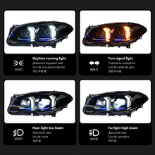 Load image into Gallery viewer, For BMW 5 Series F10 2010-2017 Snake Eyes Style LED Lens Headlights Assembly Upgrade