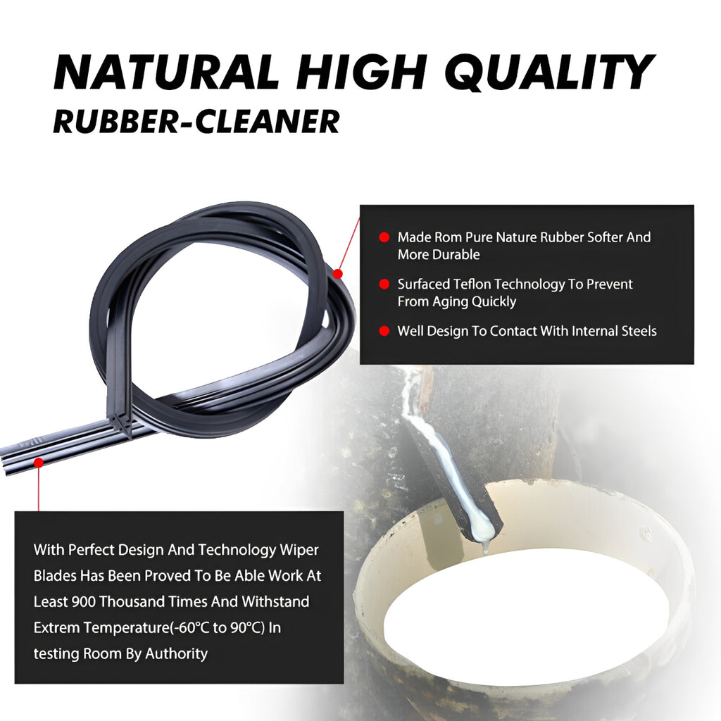 Boneless Silent Windshield Wiper Blades – OEM Quality for Hyundai Tucson (Set of 2)