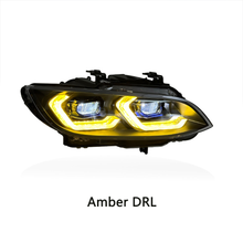 Load image into Gallery viewer, Laser Style LED Headlights for 2007–2010 BMW E92 E93 M3 3 Series – Dual Projector with Amber/White DRL