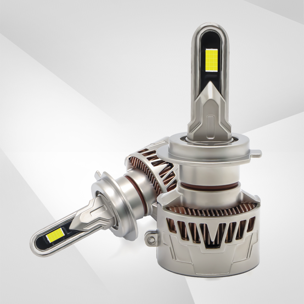 Silver Warrior LED Headlight Bulbs, H11/H4/9005 (HB3)/9006 (HB4) Compatible, 140W 55000 LM 6000K (2-Pack)