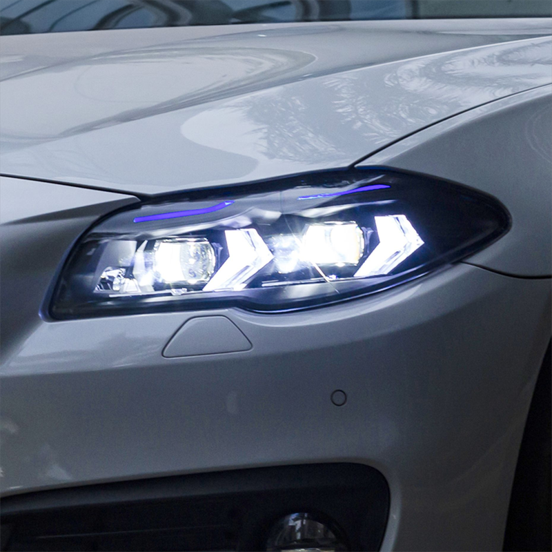 Suitable for BMW 5 Series F10/F18 LED Retrofit Dual Beam Lens Headlight Assembly 2011-2017 – Factory HID Models Only