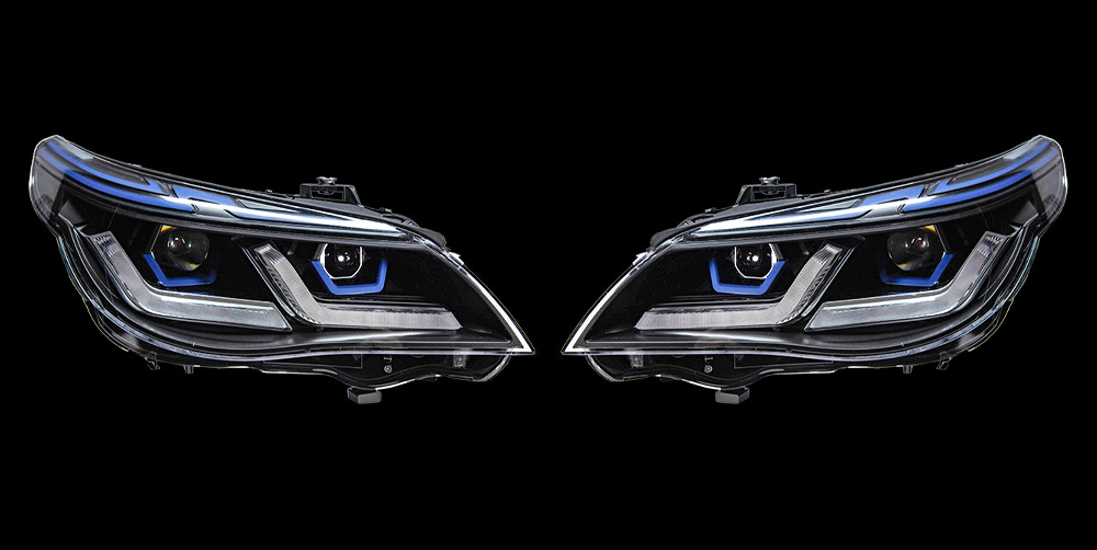 Laser LED Headlights for BMW 5 Series E60 520i 525i 530i (2003–2010) – Fits Factory HID Models Only