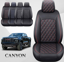 Custom Fit Chevrolet Colorado & GMC Canyon (2015-2025) Car Seat Covers Full Set