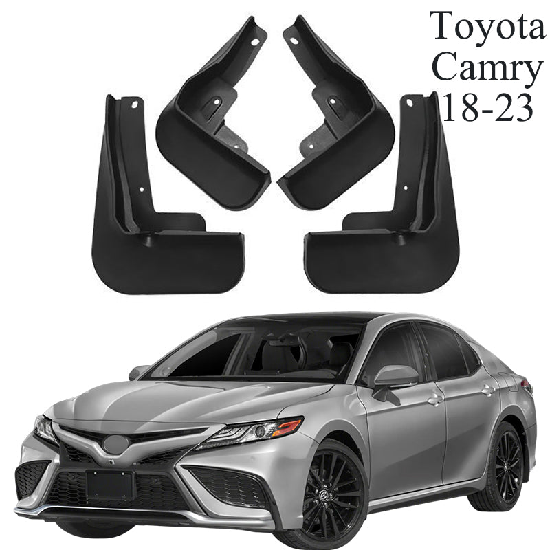 Mud Flaps for Toyota Camry 1997–2025 No-Drill Custom Fit All-Weather Front & Rear Splash Guards (4PCS)