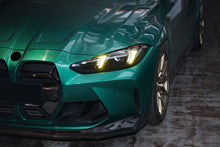 Load image into Gallery viewer, Snake Eyes Style Headlights for BMW 4 Series G22 G23 G26 G8x M3 M4 (2021 - Present) Assembly Upgrade, Amber DRL