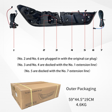 Load image into Gallery viewer, LED Taillight Assembly for BMW 3 Series G20/G28 (2019–2022) – Sequential Turn Signal, Plug &amp; Play