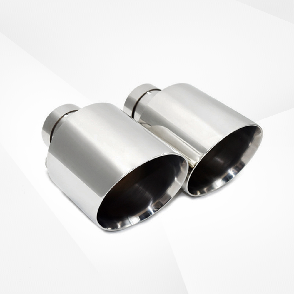 5" Exhaust Tips for Dodge Charger/Pickup – Chrome or Black Finish, Bolt-On Upgrade