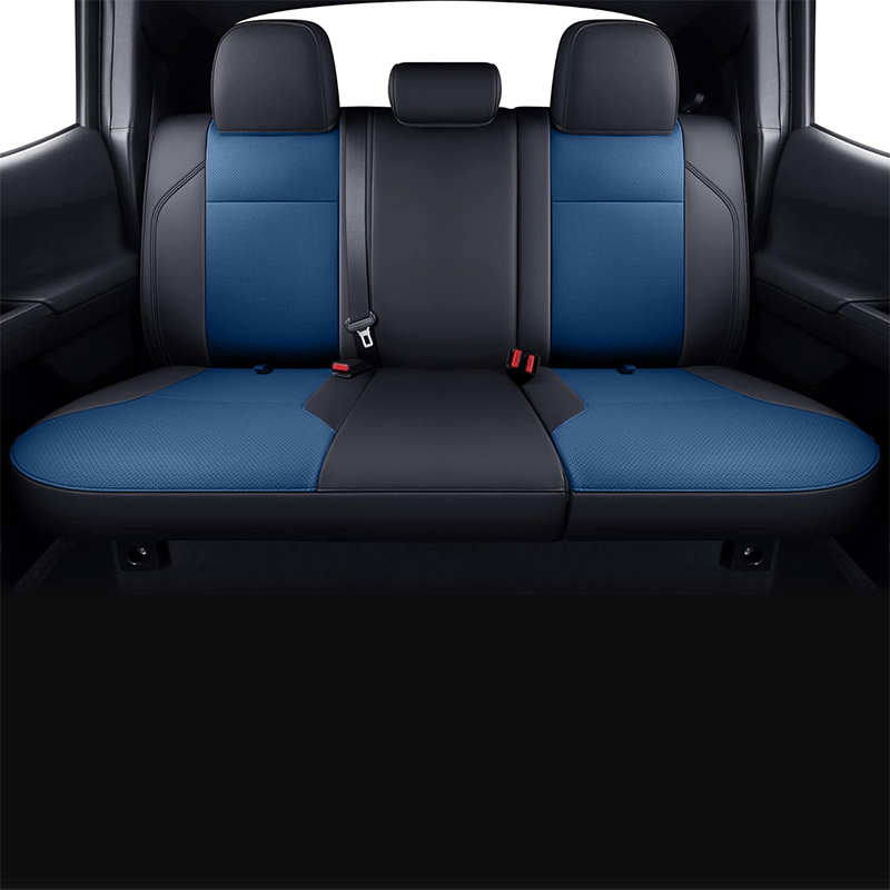 Custom For Toyota Tacoma Crew Cab (2016-2023) Luxury Leather Car Seat Cover Full Set