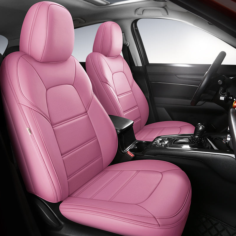 Luxury Custom Leather Car Seat Cover 360 Full Wrap for Mazda CX-5 (2013-2025)