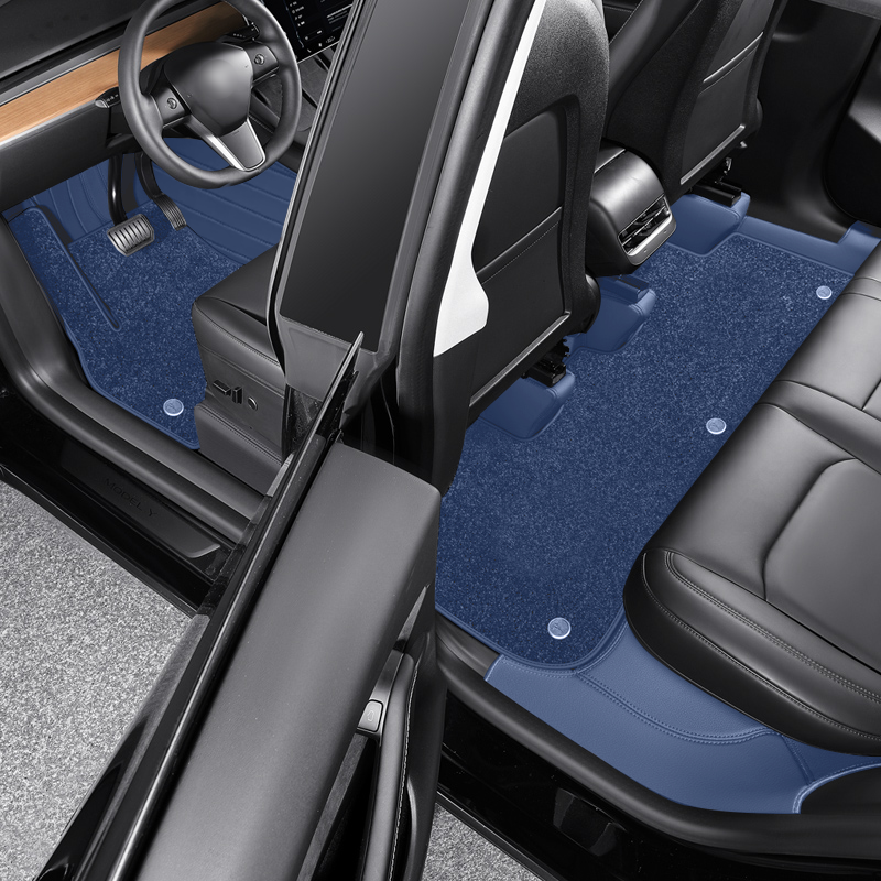 Special for Tesla Model 3/Highland/Y/Juniper All-Weather Leather Floor Mats Interior Liners