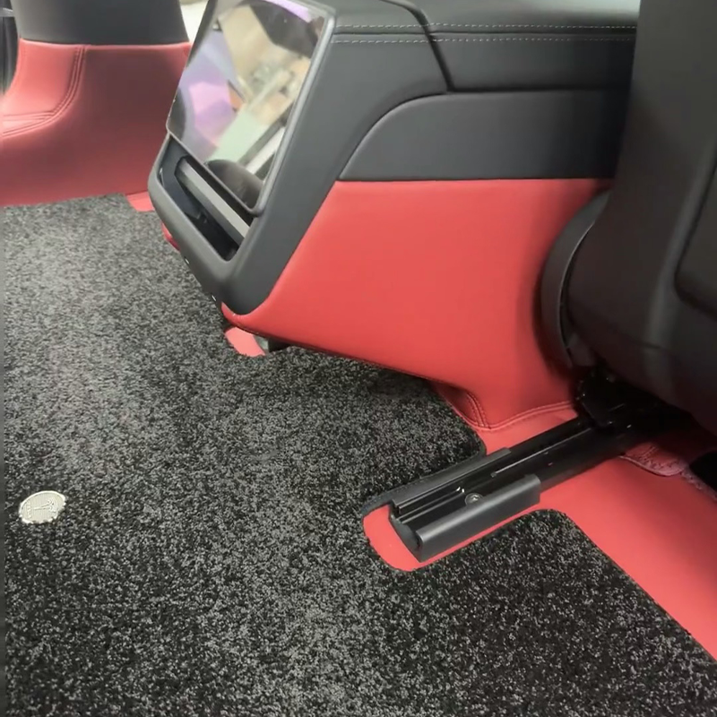 Special for Tesla Model X 2016-2024 (5-7 Seats) 360° Full Wrap All-Weather Leather Floor Mat