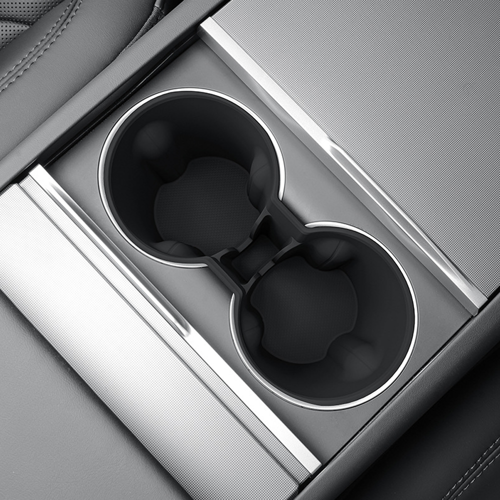 Tesla Model 3/Y Custom Storage Organizer 10-Piece Set - Highland/Juniper Floor Mats+Trunk Bucket+Phone Holder